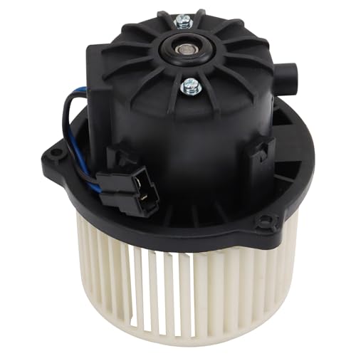 Image of TRQ Rear Heater Blower Motor with Fan Cage Compatible with 2013-2019 Hyundai Santa Fe Santa Fe XL
