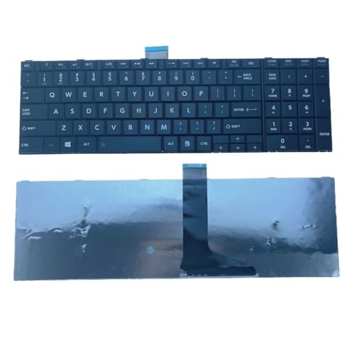 Clavier Toshiba Satellite C50 C55 argenté de rechange version US