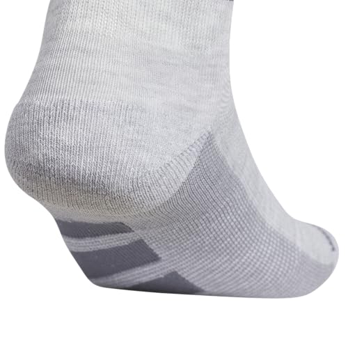 Image of adidas Men's All Day Training Quarter Socks sports performance above the ankle height with cushioning for running (3-Pair)