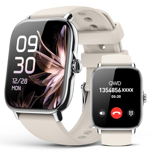 Image of Smart Watch for Women Men- Answer /Make Call, 2025 IP68 Waterproof Fitness Step Sleep Tracker Watch with Monitor Activity Counter Smartwatch for Andriod iPhone iOS Samsung Compatible