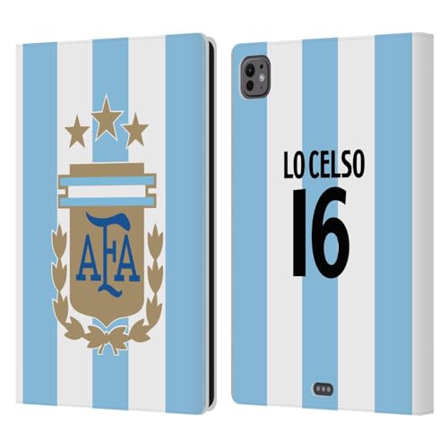 Étui portefeuille iPad Pro 11 M4 2024 anti-rayures maillot Argentine Lo Celso