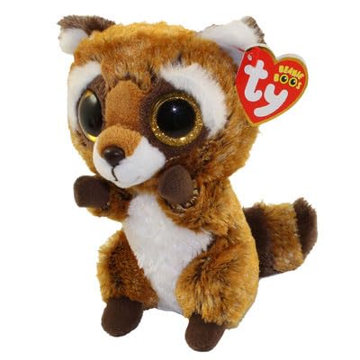 Peluche raton laveur Ty Beanie Boos pour enfants de 15 cm