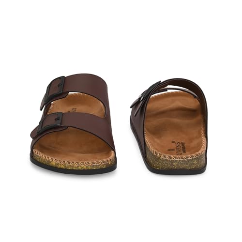 Image of ROWLANS Men's Ethnic Slippers - Elegant, Traditional & Comfortable Footwear
