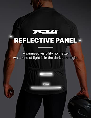 Tsla MCT04 Men'S Short Sleeve Bike Cycling Jersey thumb #3