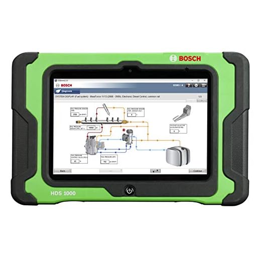 Bosch Automotive Tools 3824A ESI[Truck] Professional Heavy Duty and Commercial Vehicle Diagnostic Solution with HDS 1000 Tablet and Wireless VCI