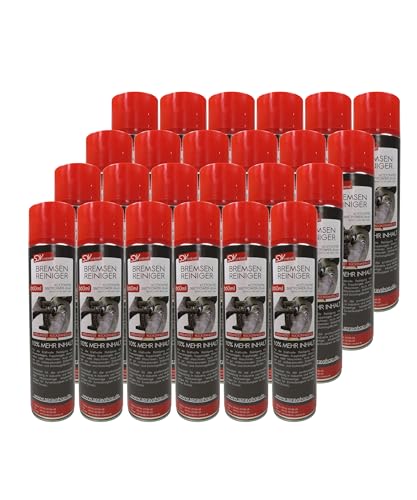 SDV Chemie Bremsenreiniger Spray 24x 660 ml Power Brake Cleaner 360° Ventil Teilereiniger