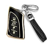 MILD EAST For Lexus Key Fob Cover Fit for 4 Buttons TPU Full Cover for Lexus ES350 ES300h UX200 LS50