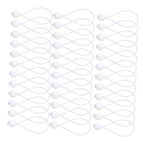 Lot de 40 élastiques pour bâche et tente haute élasticité durables