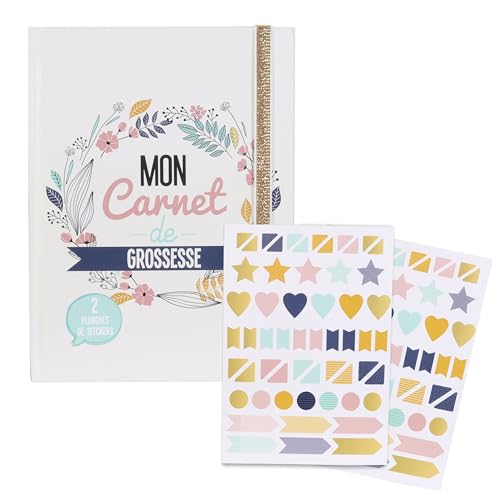 Tom ET Zoe - PU4006 - Carnet de Grossesse Enfant Future Maman Grossesse