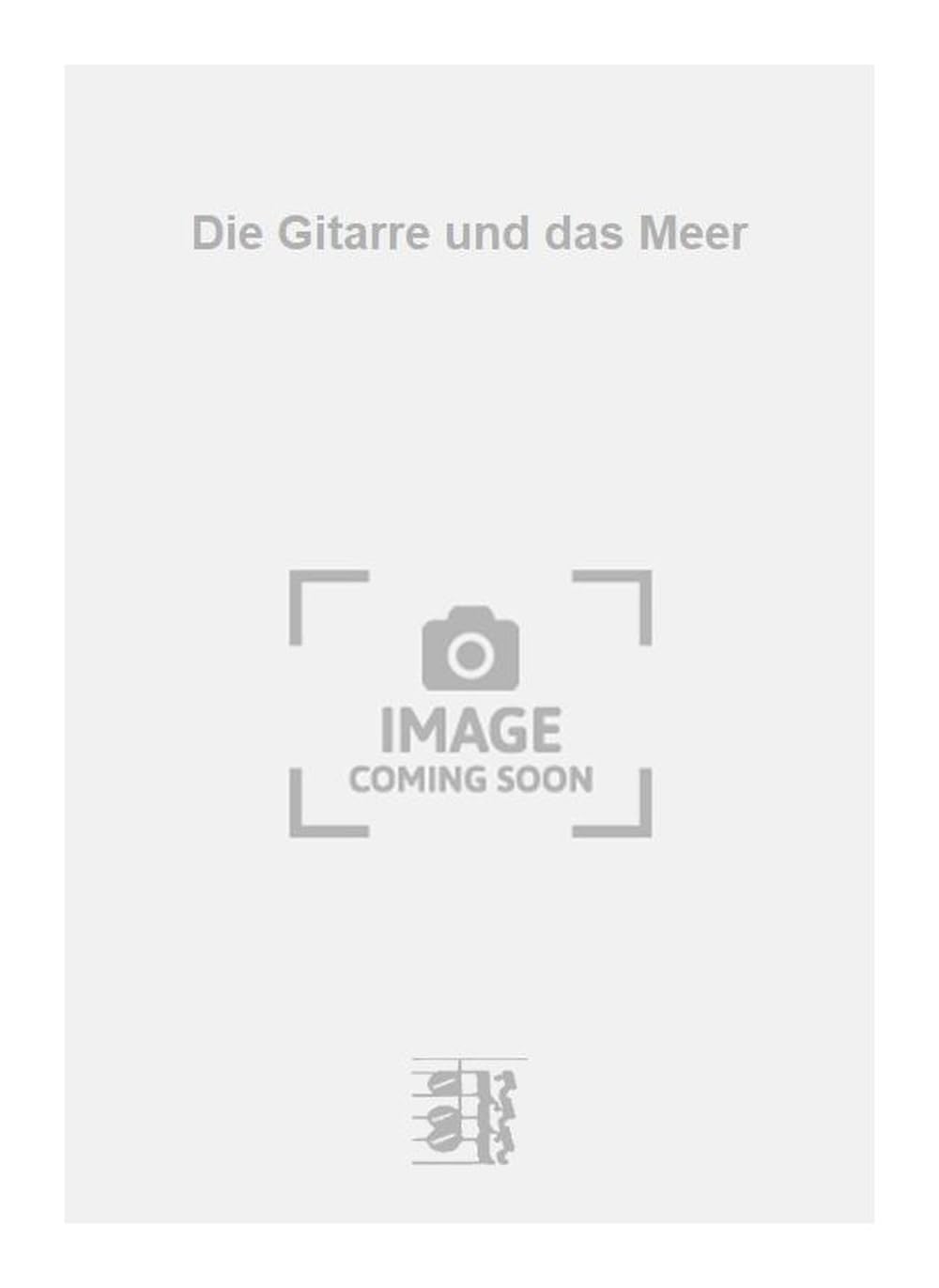 Die Gitarre und das Meer. Salon Orchestra. Score