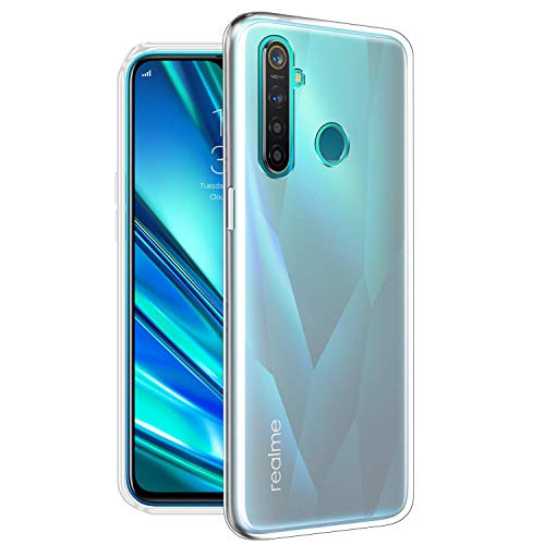 Image of COVERNEW Back Cover for Realme RMX1971 -Realme 5 Pro - Transparent