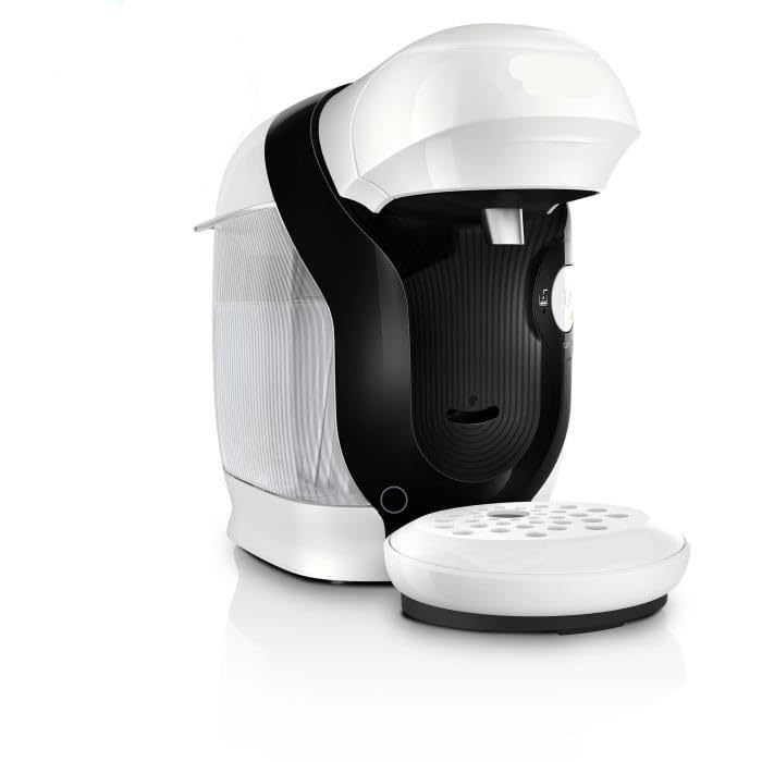 Bosch Machine à café multi-boissons Tassimo Style friendly, TAS117E, plus de 70 boissons chaudes, OneTouch, cafétière à dosettes, compacte, Intellibrew,...