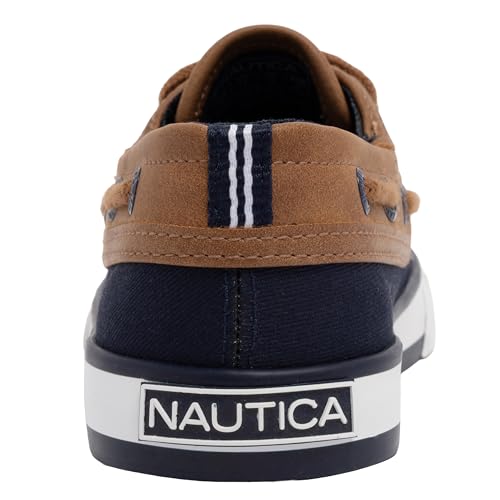 Image of Nautica Kid's Casual Boat Shoe Loafers - School Shoes for Boys (Toddler /Little Kid /Big Kid)
