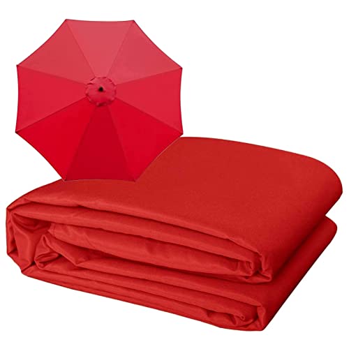 Cubierta de recambio para parasol de 2.7m diseño negro de alta resistencia