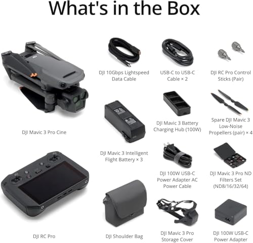 Ficha técnica DJI Mavic 3 Pro Cine - Fernando Cortés