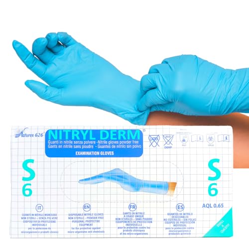 EFFENNE group - 200 guantes de nitrilo talla S, para limpieza y uso médico, guantes desechables, guantes nitrilo S, guantes nitrilo resistentes, guantes desechables, guantes de limpieza para el hogar,