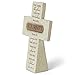 Lighthouse Christian Products Journey Plans for You Sandstone 5.5 Inch Cast Stone Bronze Title Bar Cross Figurine