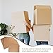 Cabilock 10pcs Corrugated Cardboard Sheets A4 21x30cm Packing Boxes Board for Shipping, Moving, and Storage Industrial Packaging Supplies