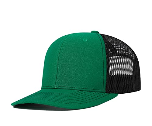 Image of Quanhaigou Trucker Hat - Mesh Snap Back - Unisex Adjustable Baseball Cap - Outdoor Hats for Men Women