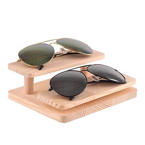 Présentoir à lunettes en bois de pin pour organiser votre coiffeuse
