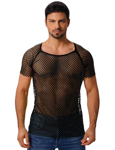 Haut transparent homme pour club échangiste et soirées kinky wear exclusives