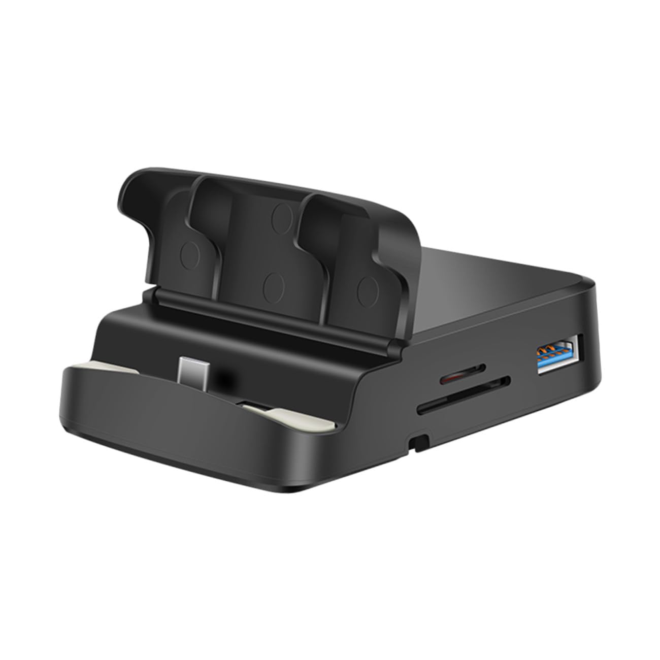 jojofuny Concentrador USB Multipuerto, Adaptador de Viaje USB-c Soporte para Teléfono, Carga PD 3.0, Resolución 4k, Uso en Oficina