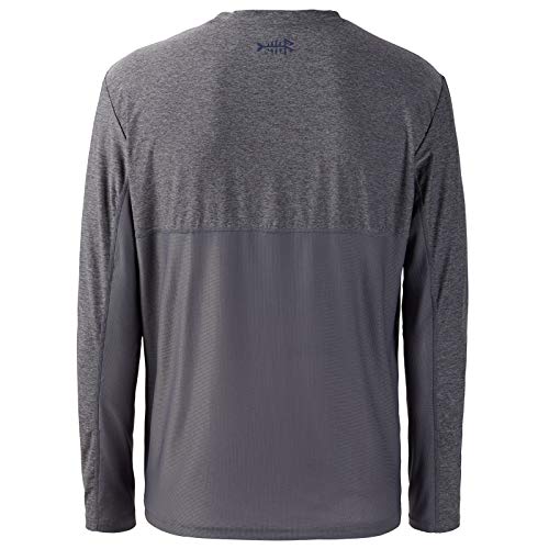 Image of BASSDASH Fishing T Shirts for Men UV Sun Protection UPF 50+ Long Sleeve Tee T-Shirt