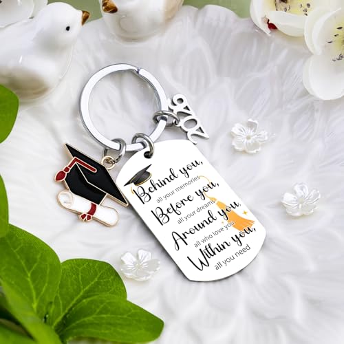 Best Graduation Gifts for Her Him Class of 2026 High School College Student Graduation Gifts for Her Him Gift for University Student Keychian for Senior 20263