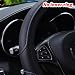 Adunsiaoto Lenkrad Abdeckung Mikrofaser, Heavy Duty Lenkradhülle, Carbon Fiber Auto Lenkrad, Abdeckung Atmungsaktiv Lenkradbezug Faser, Mikrofaser Leder Lenkradhülle Universal Größe(Blau)