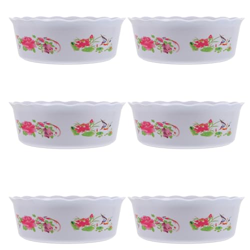 NUOBESTY 6Pcs Thickened Plastic Hydroponic Plant Pots for Da
