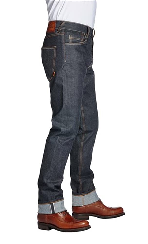 Rokker Iron Selvage Draw Dżinsy motocyklowe, niebieski, 38