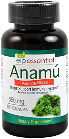 Anamu 100 Capsules 550 mg Petiveria Allicea