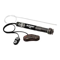 All-Discrete Endpin Preamp Pre-Attached Element Pickup Fits Both 3/32" and 1/8" Saddle Slots Built-In LF Compressor Soundhole Mounted Volume and Tone Controls