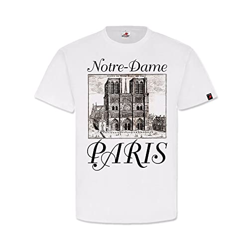 T-shirt Notre-Dame de Paris pour un style décontracté chic