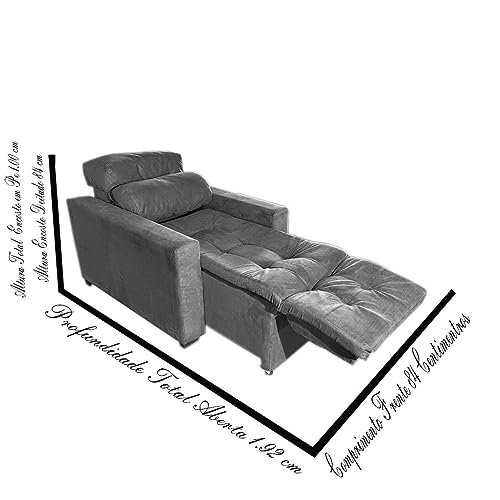Poltrona do Papai Retrátil e Reclinável Madri Marrom