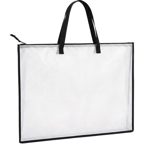 YFHUVB A2 Art Folder Carry Case Professional Art Portfolio Case for Artists and Designers A2 Folder with Secure Storage for Artwork and Teaching Materials