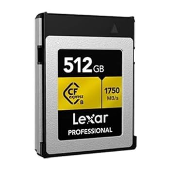 512GBカードリーダー付きCFexpress Type B /8K、6K、4K JNH CFexpress Type B メモリーカード 512GB R:1800MB/s W