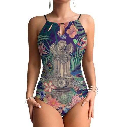 Statue Égyptienne Maillots de Bain Elegant Monokini Sculptant