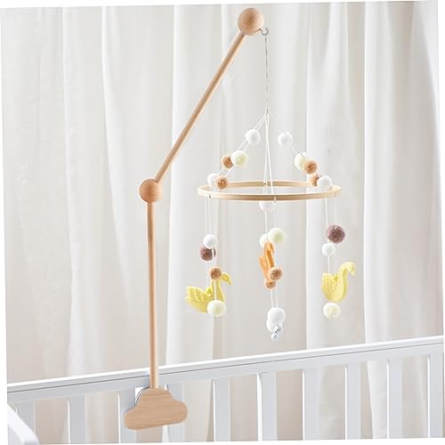 Bras de mobile bébé réglable en bois pour éviter les chutes - 4