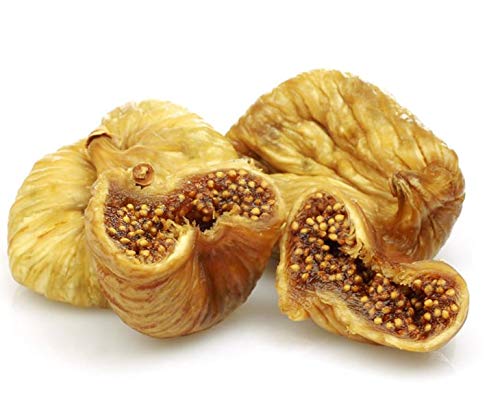Organic Turkish Smyrna Figs, 8 Pounds – Non-Gmo, Sun-Dried, Unsulfured, No Added Sugar, Kosher, Vegan, Bulk. Soft Chewy Texture. Dried Fruit Snack. Rich In Fiber. Great For Granola, Yogurt, Smoothies. #TOP5