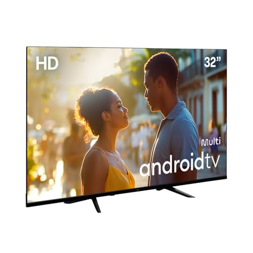 Smart TV DLED 32 HD Multi Essencial Android 11 3HDMI 2USB Wi-fi Bluetooth - Imagem 8