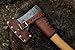 Helko Werk Leather Axe Sheath (Hatchet) - Genuine Leather Sheath for Axes and Hatchets Leather and Axe Cover and Hatchet Cover (Hatchet Brown) S121S