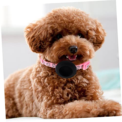 Collier de chat rose ajustable YARNOW avec cloche et support traceur - 6