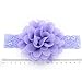 Baby Girls Headbands Chiffon Flower Soft Lace Band Big Bow Hair Accessories for Newborn Infants Toddlers Girls 12PCS