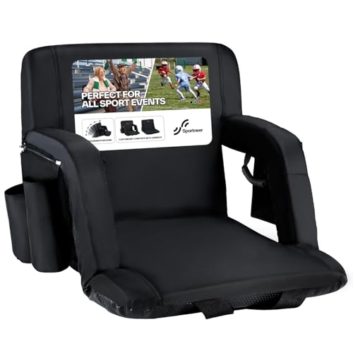 Sportneer Stadium Seat with Backrest