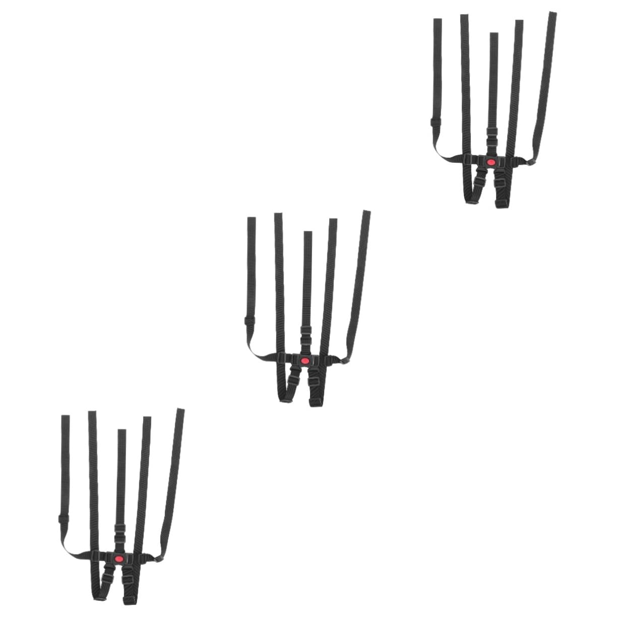 ERINGOGO 3 Pcs 5-Point Harness Clip Covers Boys and Girls Safety Strap for Stroller Pushchair Car Seat