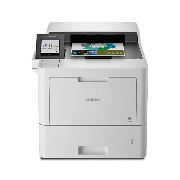 Brother HL‐L9410CDN Enterprise Color Laser Printer with Fast Printing, Large Paper Capacity, and Advanced Security Features