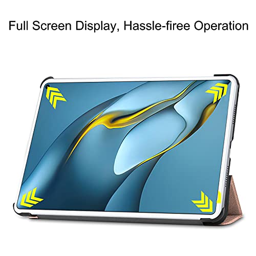 Lobwerk Protective Case for Huawei MatePad Pro MRR-W29 2021 10.8 Inch Slim Case with Stand Function and Auto Sleep/Wake Function Bronze - Image 4