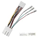 Runa Shop ダイハツ互換 車速 ハーネス 変換 24P → 20P ハイゼットカーゴ(デッキバン含む) S700V S700W S710V S710W R3.12~現在 バックカメラ リバース パーキング 車両信号 コード 24ピン 20ピン ナビ オーディオ取付 リアカメラ