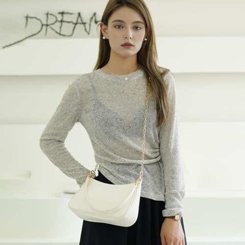 Image of Shoulder Bag for Women with 2 Removable Straps and Zipper Closure Crossbody Bags Clutch Tote HandBags Purses | with 2 Removable Straps